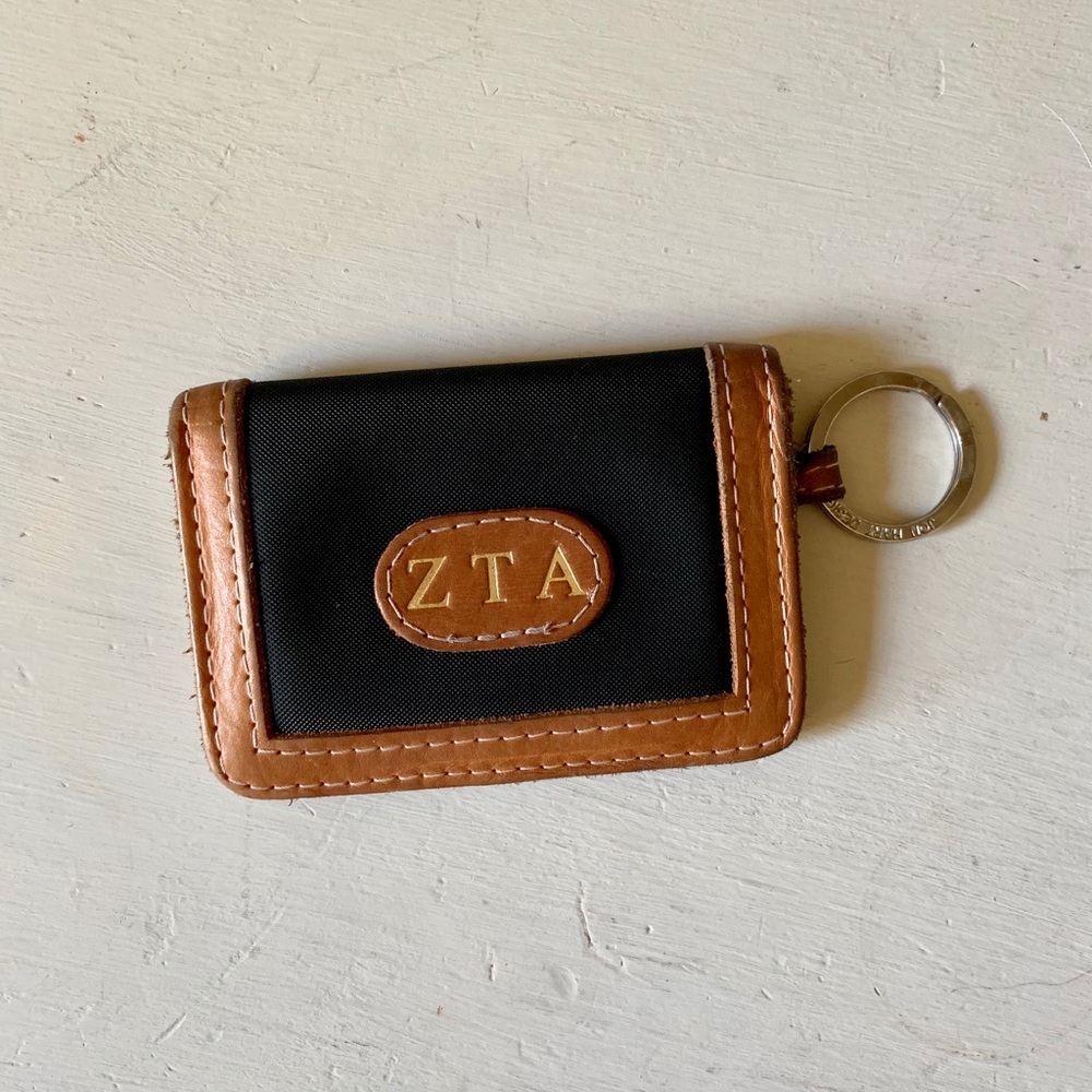 John Hart ID wallet - ZTA sorority letters